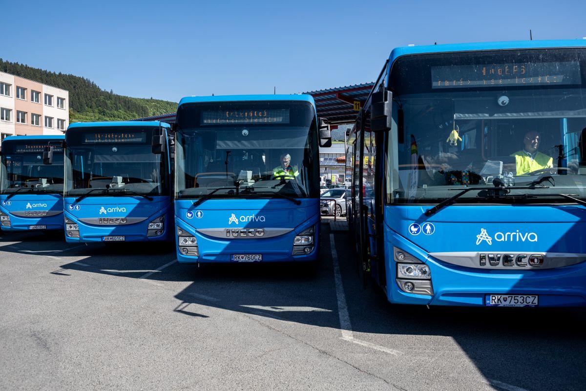 Arriva na Slovensku opět nakoupila autobusy v České republice