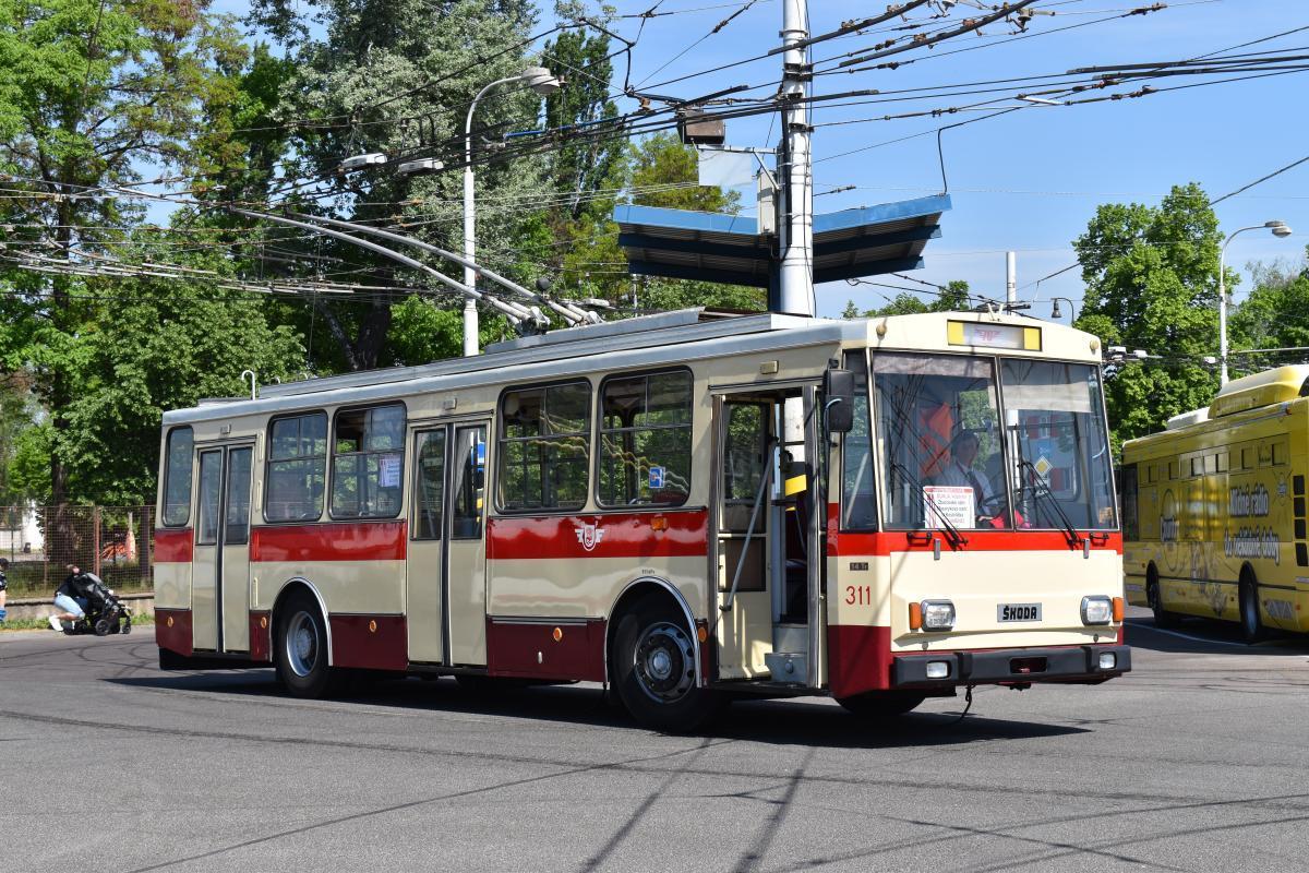 V Pardubicích se loučí s trolejbusy Škoda 14Tr