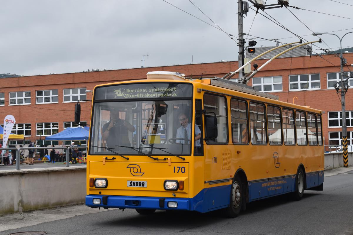 Den otevřených dveří v Dopravní společnosti Zlín - Otrokovice