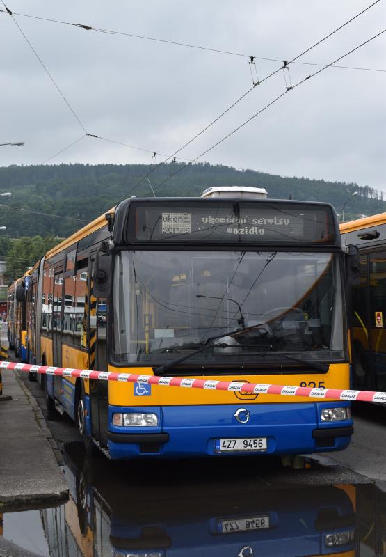 Den otevřených dveří v Dopravní společnosti Zlín - Otrokovice