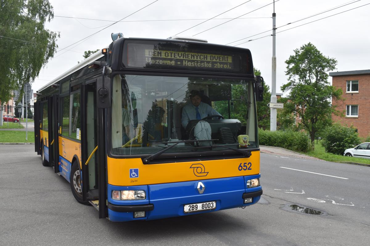 Den otevřených dveří v Dopravní společnosti Zlín - Otrokovice