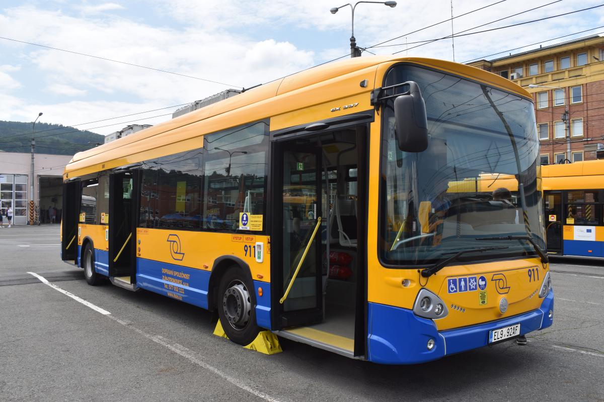 Den otevřených dveří v Dopravní společnosti Zlín - Otrokovice