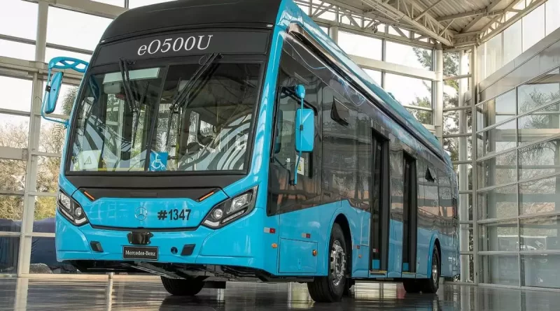 Brazilské Sao Paulo elektrifikuje ve velkém autobusovou dopravu