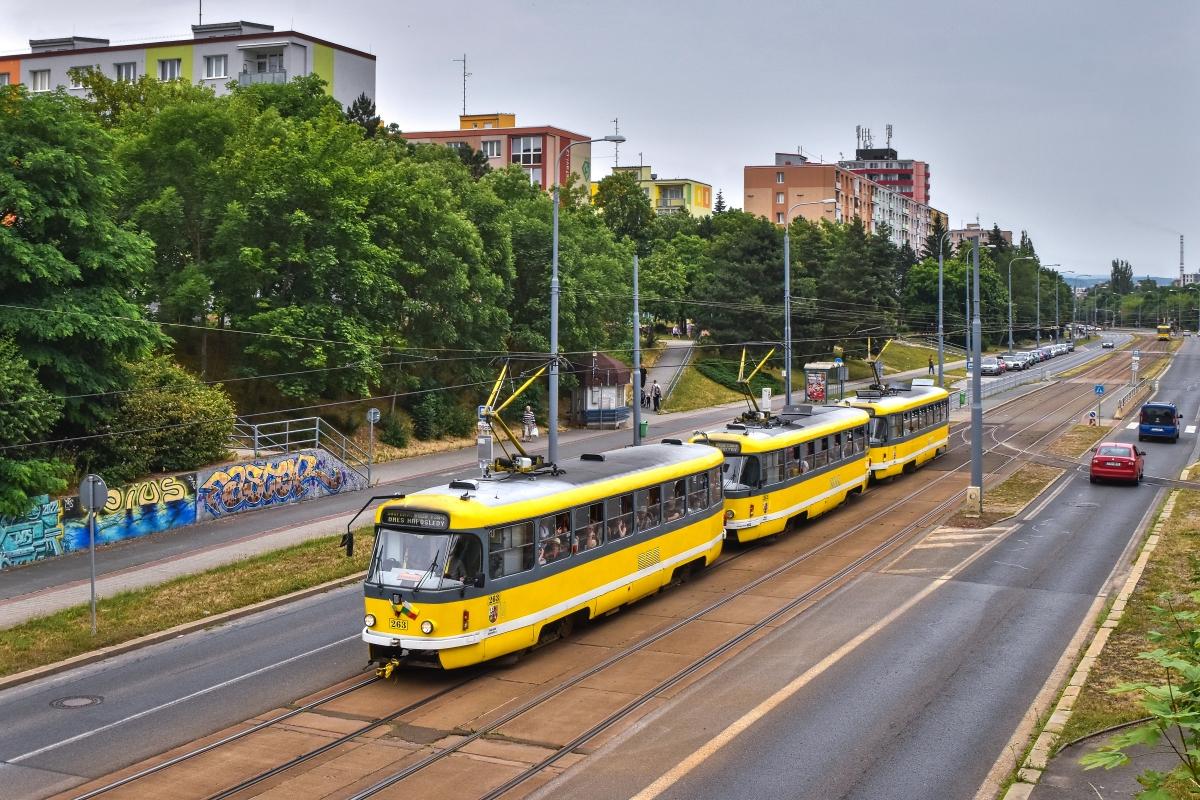 Plzeň se rozloučila se soupravami T3R.P