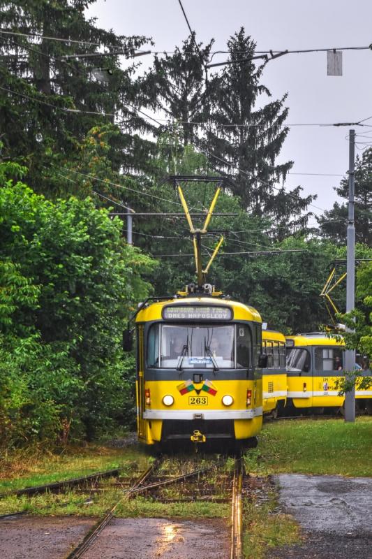 Plzeň se rozloučila se soupravami T3R.P