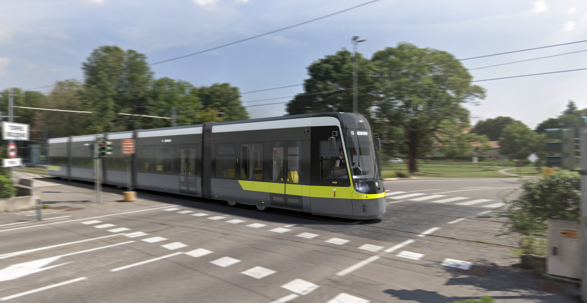 Nové tramvaje pro Bergamo od Škoda Group poprvé s antikolizním systémem