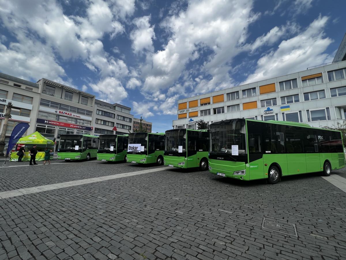 Prvních deset autobusů Otokar Vectio vozí v Ústeckém kraji cestující