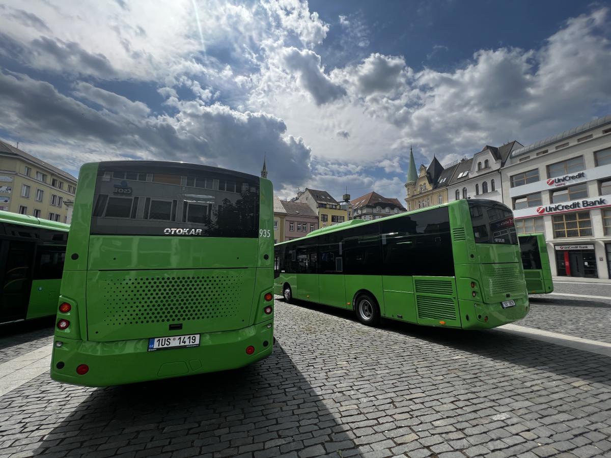 Prvních deset autobusů Otokar Vectio vozí v Ústeckém kraji cestující