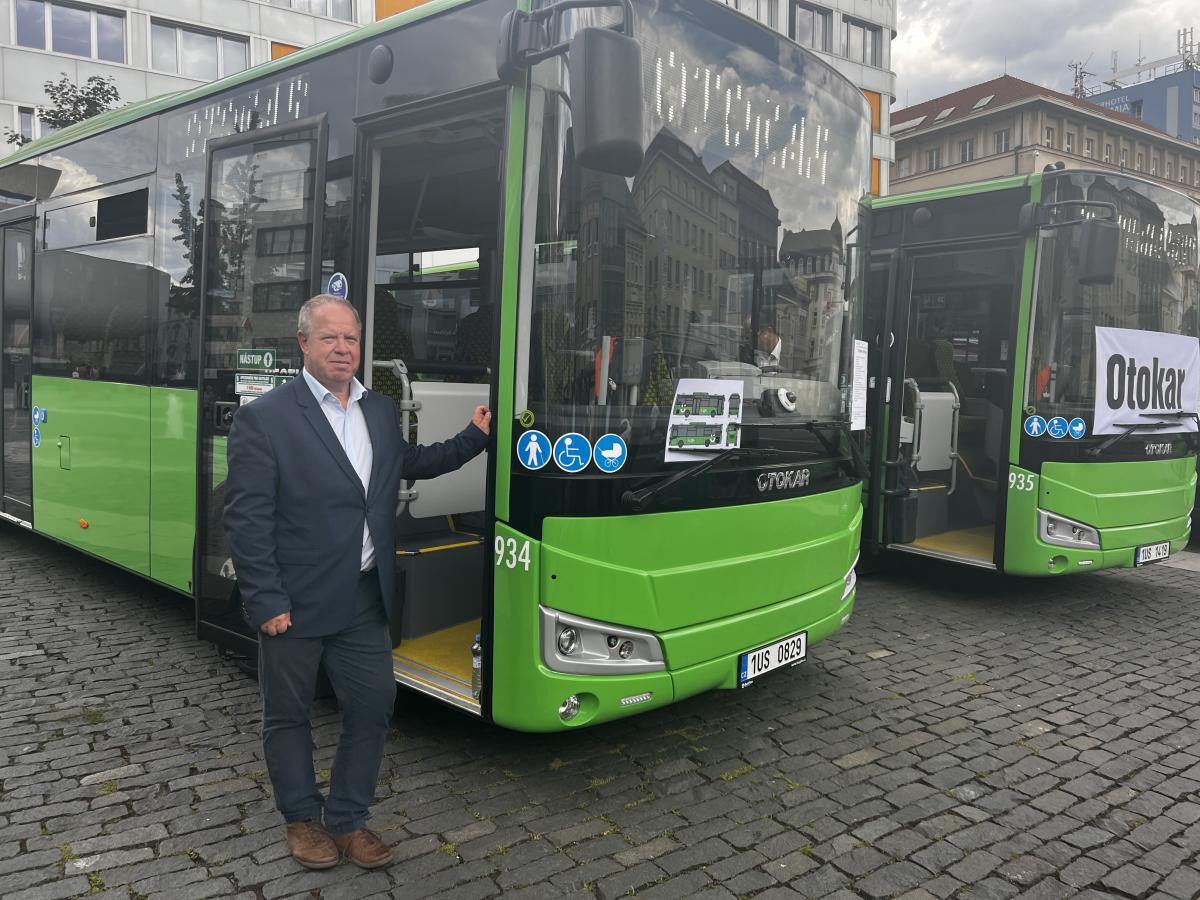 Prvních deset autobusů Otokar Vectio vozí v Ústeckém kraji cestující