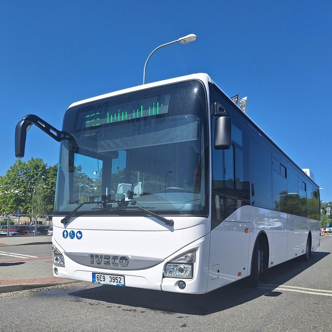 Transdev testuje v Havířově hybridní IVECO Crossway LE