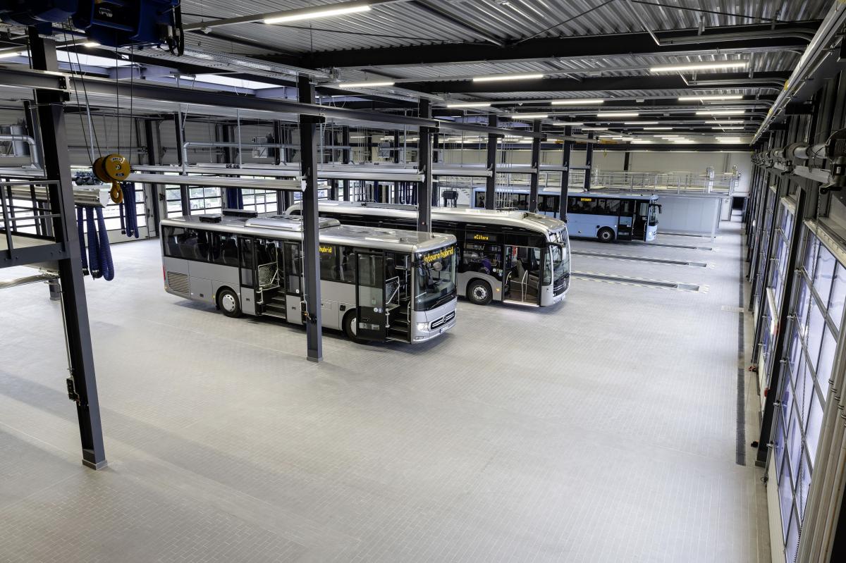 Nejmodernější servisní centrum Daimler Buses v Evropě je v Berlíně