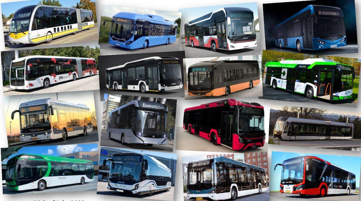 Aktuálně: Vývoj alternativních pohonů u autobusů v Evropě