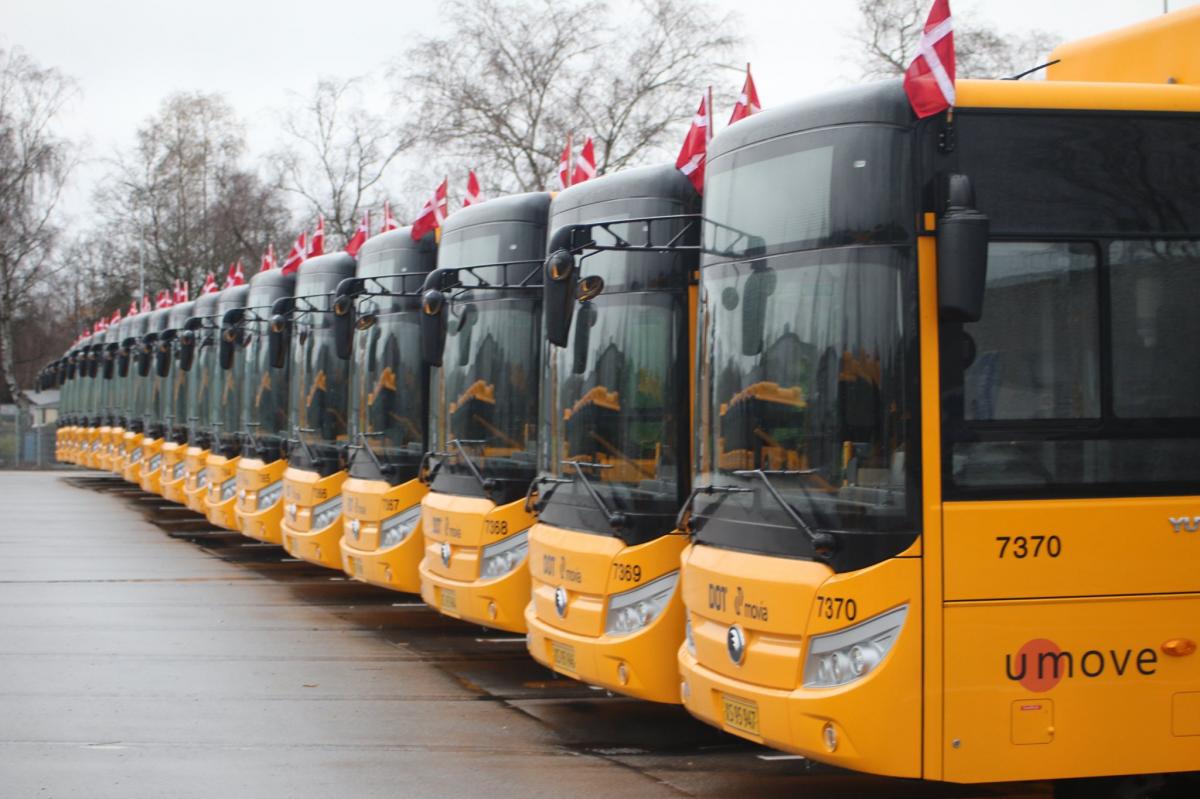 Zelená transformace autobusového provozu v Dánsku pokračuje