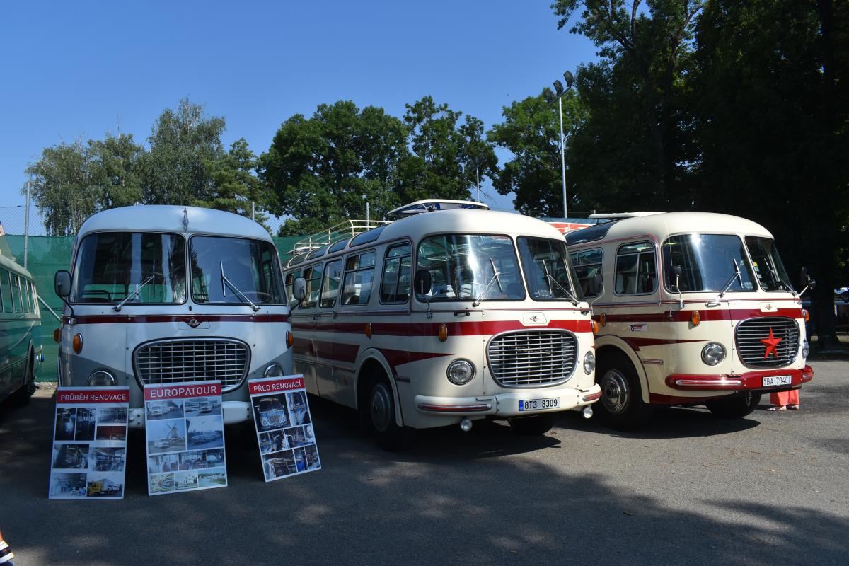 6. ročník akce Veterán bus Kříž - obrazem