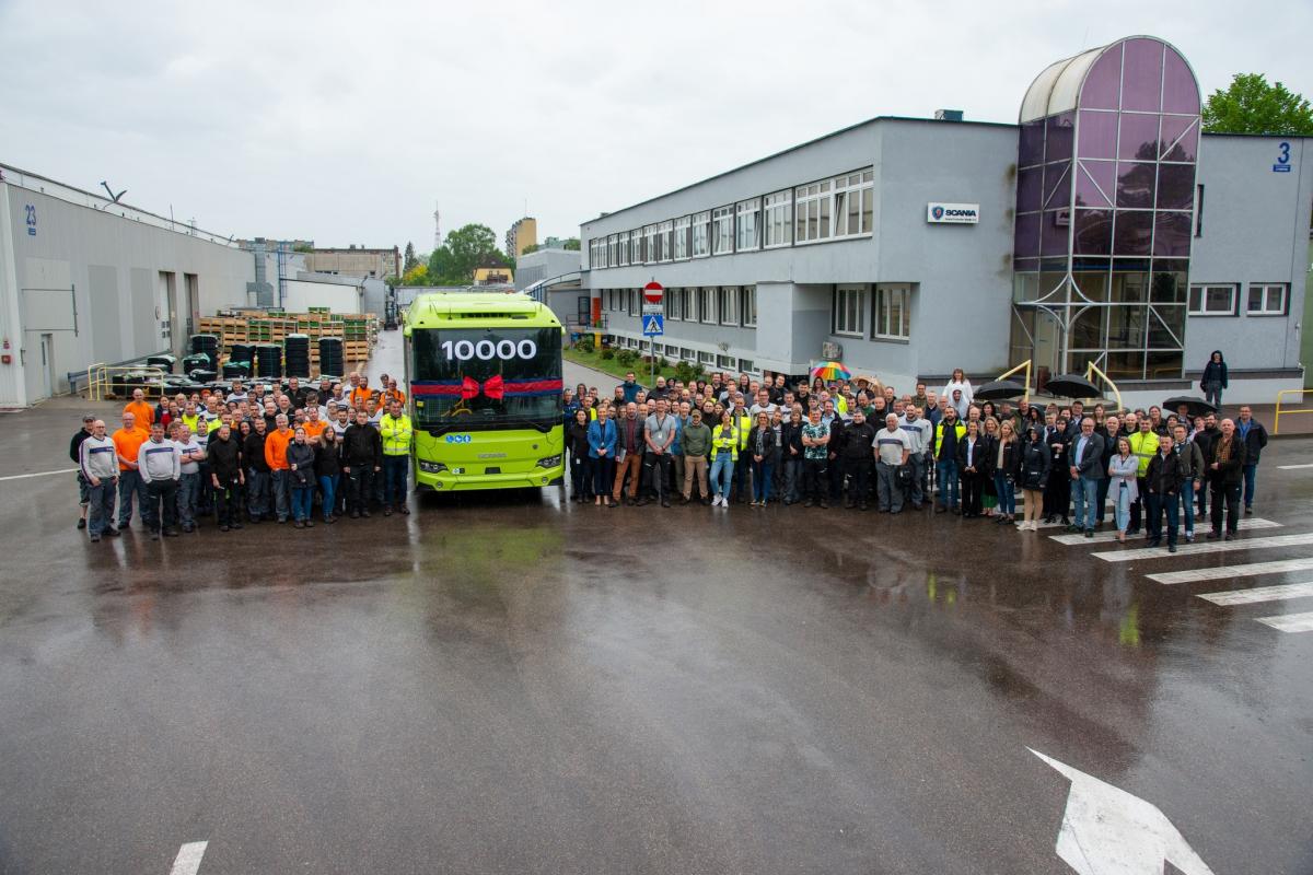Scania dodala 84 autobusů na bioplyn pro Nobinu do Norska