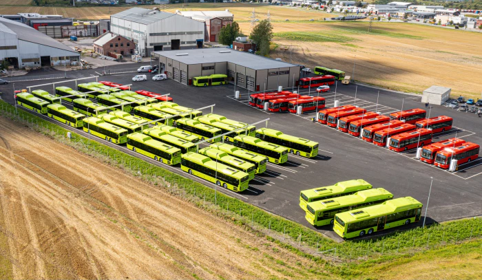 Scania dodala 84 autobusů na bioplyn pro Nobinu do Norska