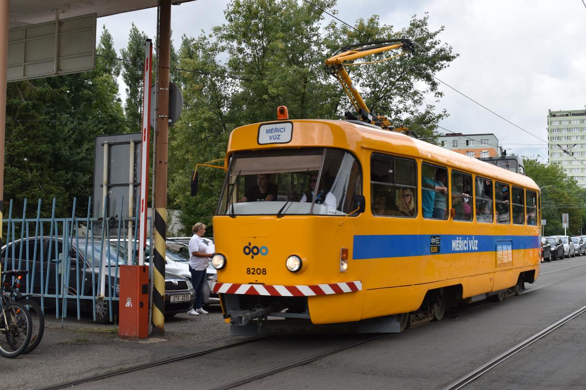 Den ostravských dopraváků - obrazem