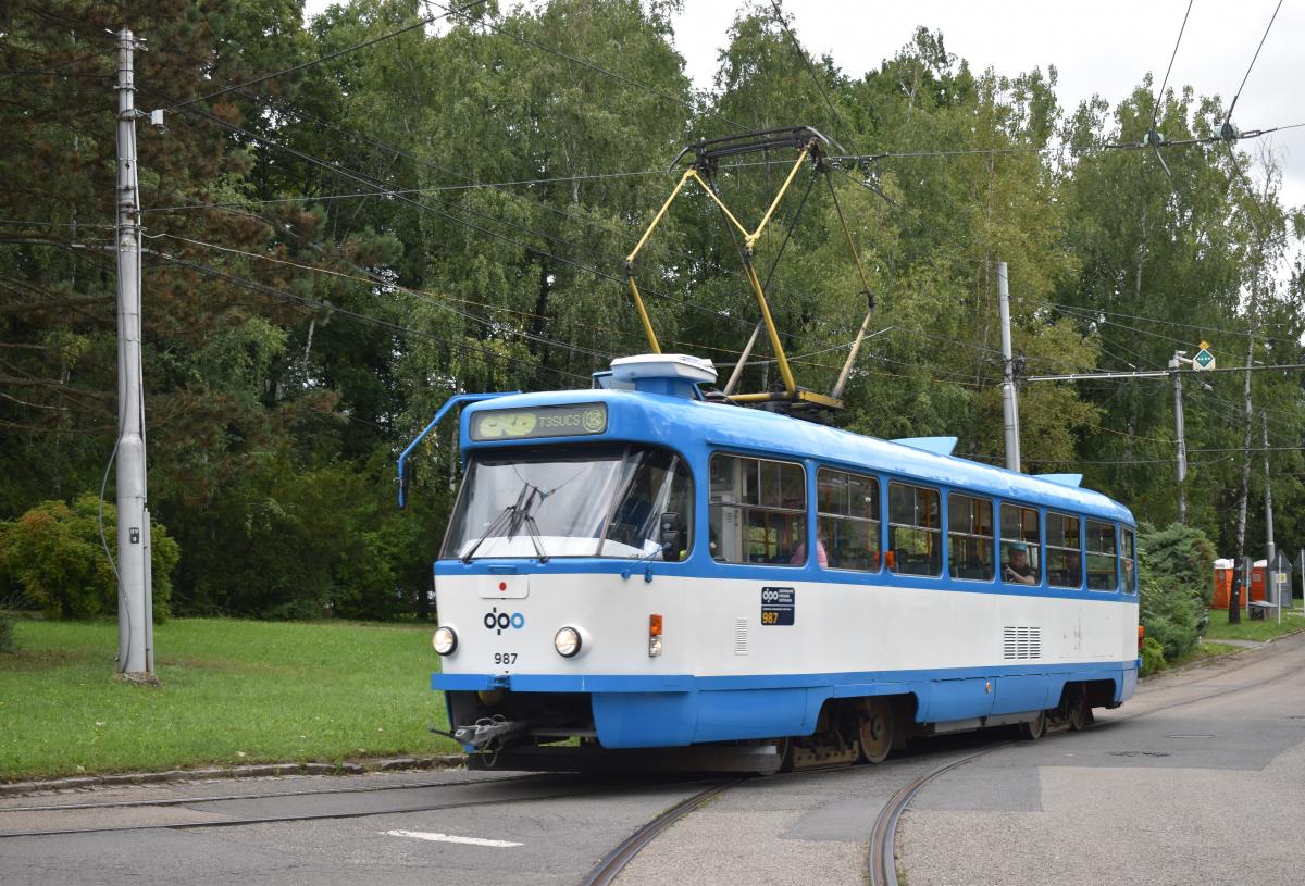 Den ostravských dopraváků - obrazem