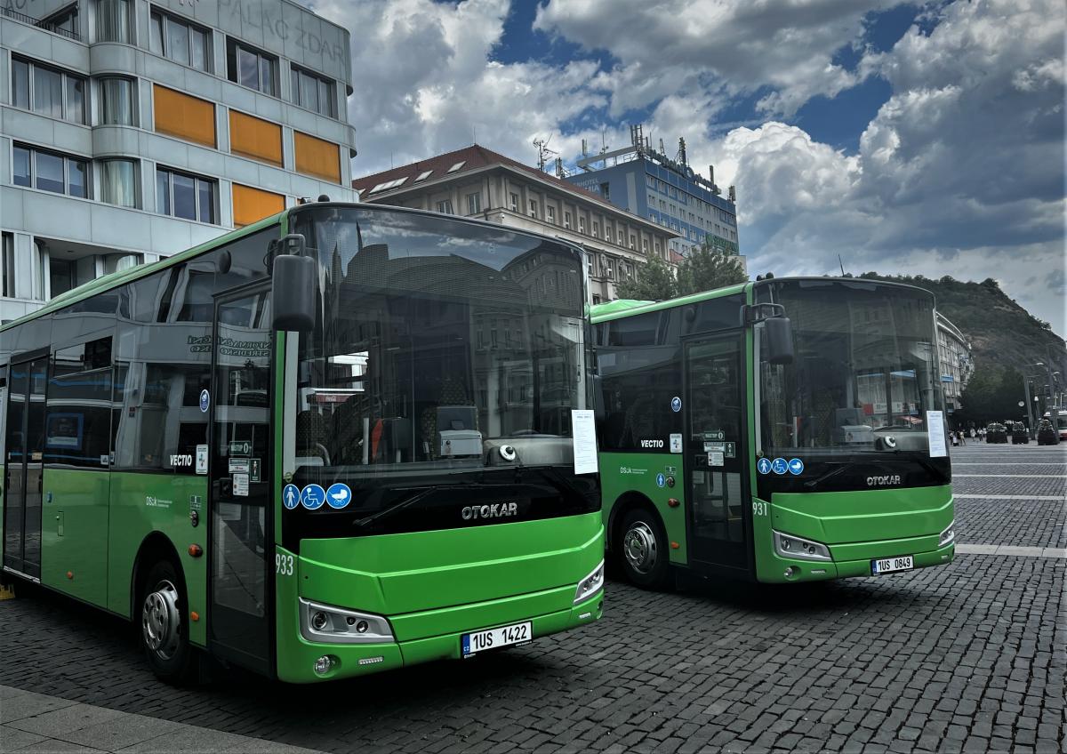 Registrace autobusů v srpnu 2023