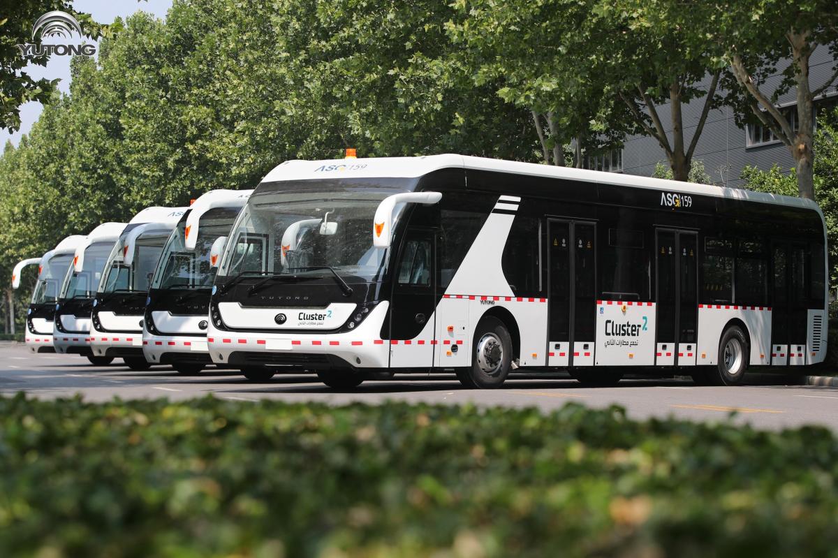 Na cestě do Saúdské Arábie je 87 letištních autobusů Yutong  