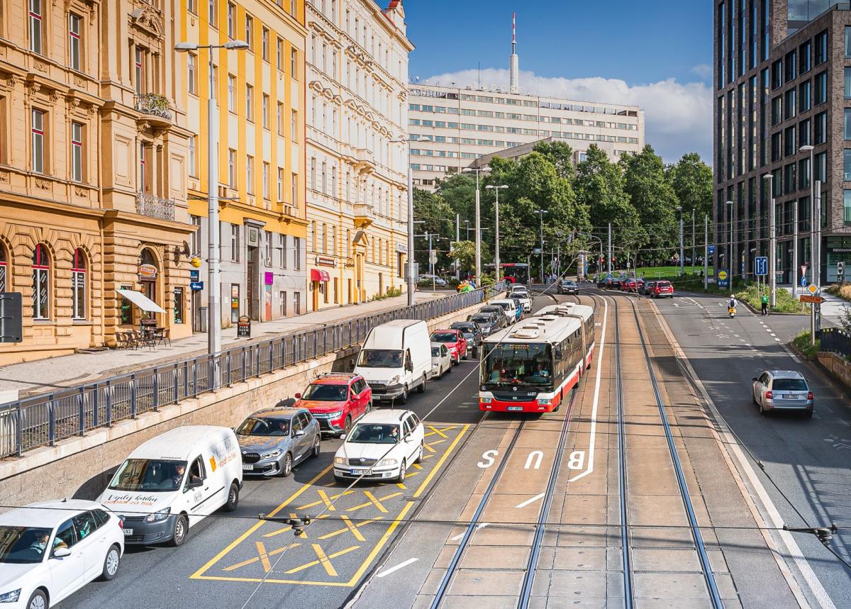 Novinky v preferenci autobusů v Praze