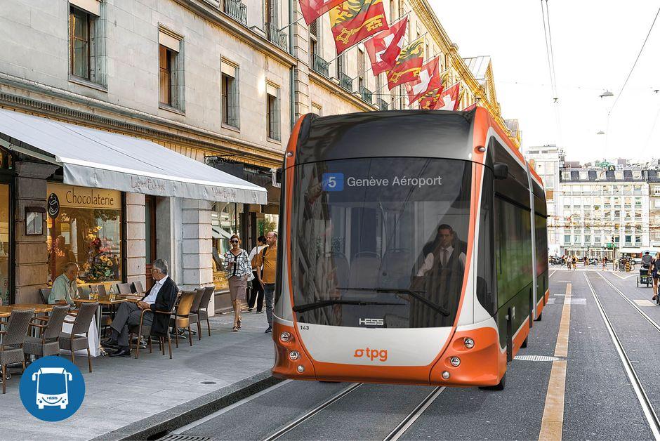 HESS dodává 248 autobusů s nulovými emisemi do Lyonu a Ženevy