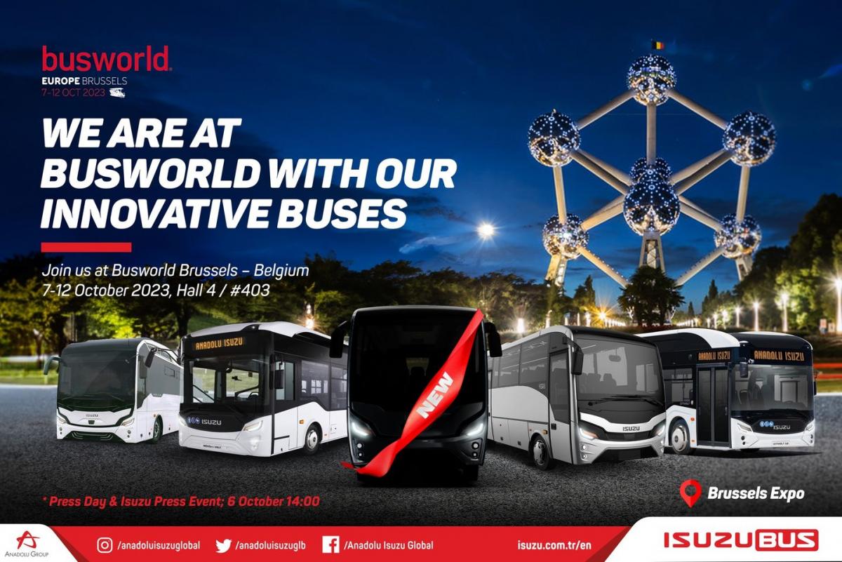 Anadolu ISUZU na Busworld s novým elektrickým autobusem