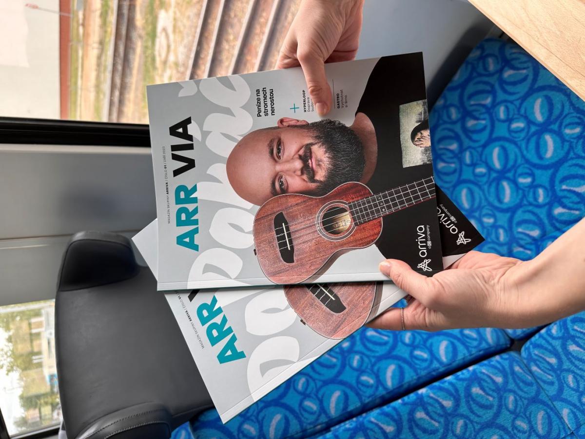 Do vlaků a Arriva Expressů míří ARR VIA