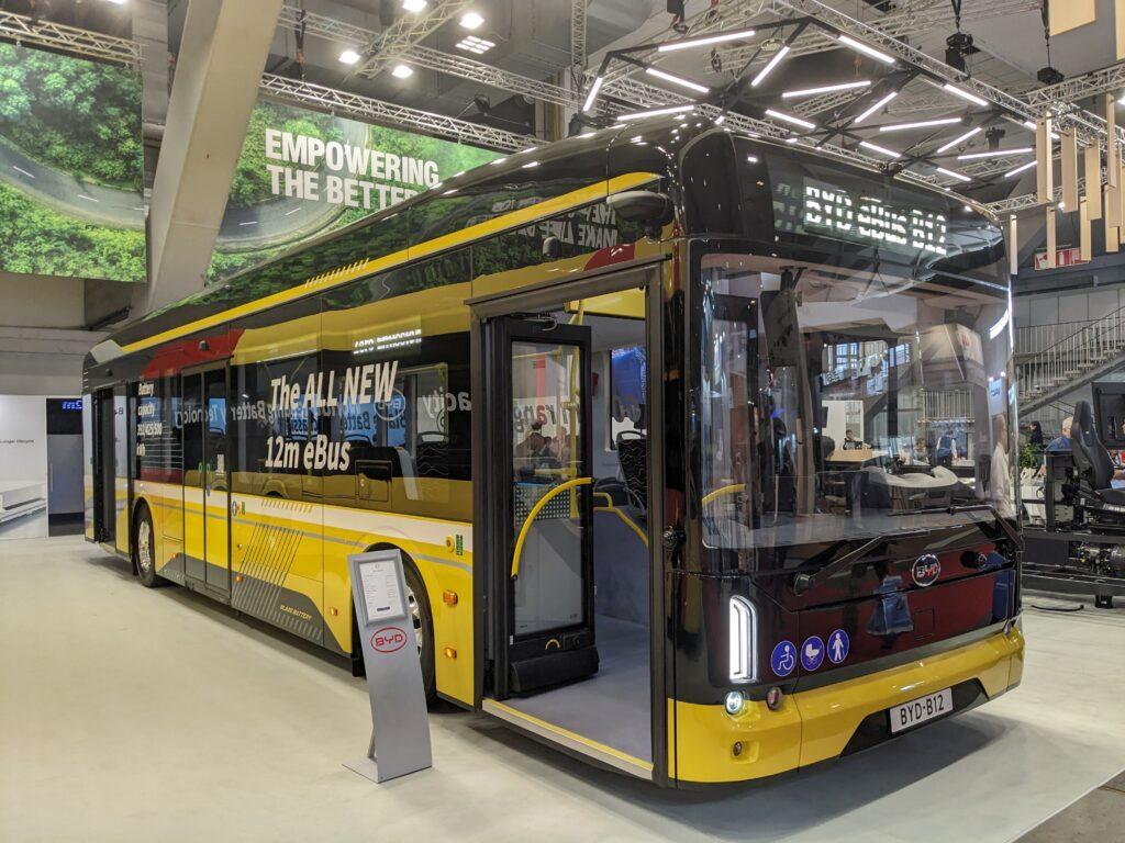 BYD se vrací na Busworld Europe 2023 
