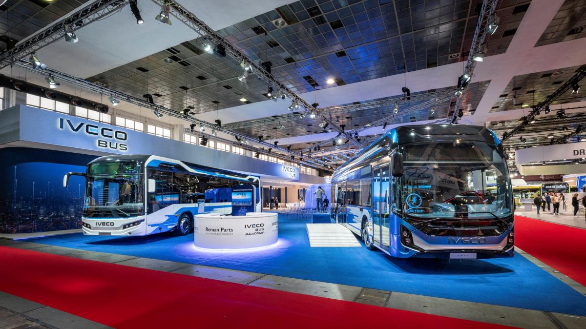 Nový styl autobusů IVECO BUS a vodíkový E-WAY