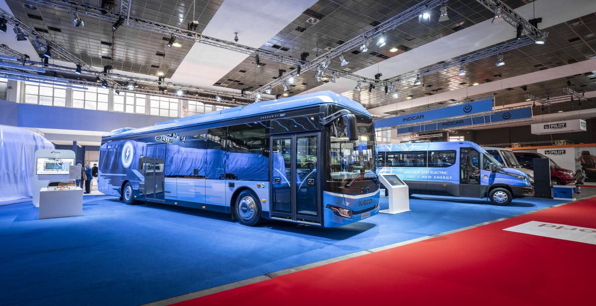 Nový styl autobusů IVECO BUS a vodíkový E-WAY