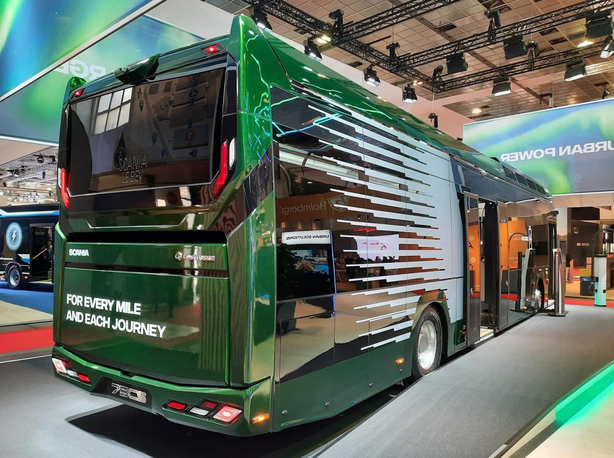 Nová platforma Scania pro bateriové elektrobusy