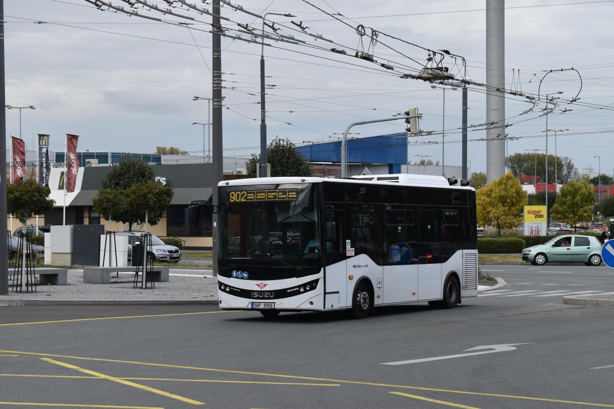 Značka ISUZU v Pardubicích natrvalo