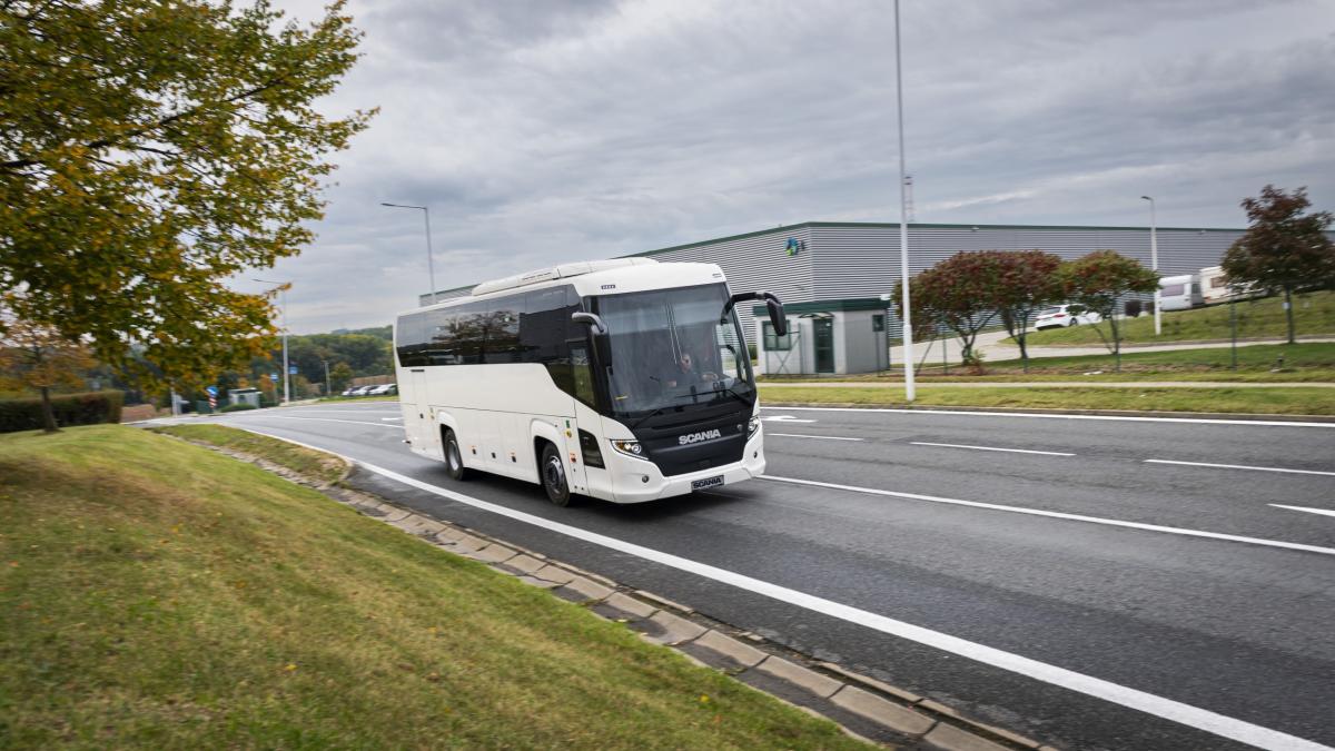 Vojenský vozový park posílí čtyři autobusy Scania Touring 