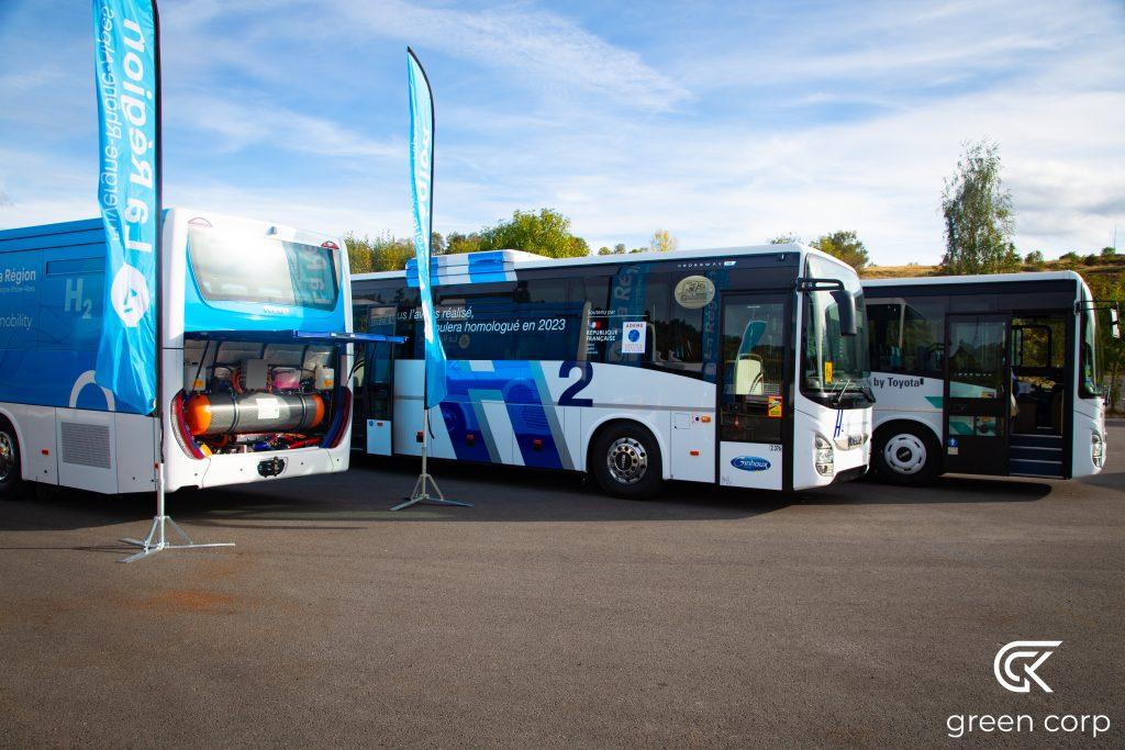 Vodíkové autobusy Crossway na olympijské hry v Paříži