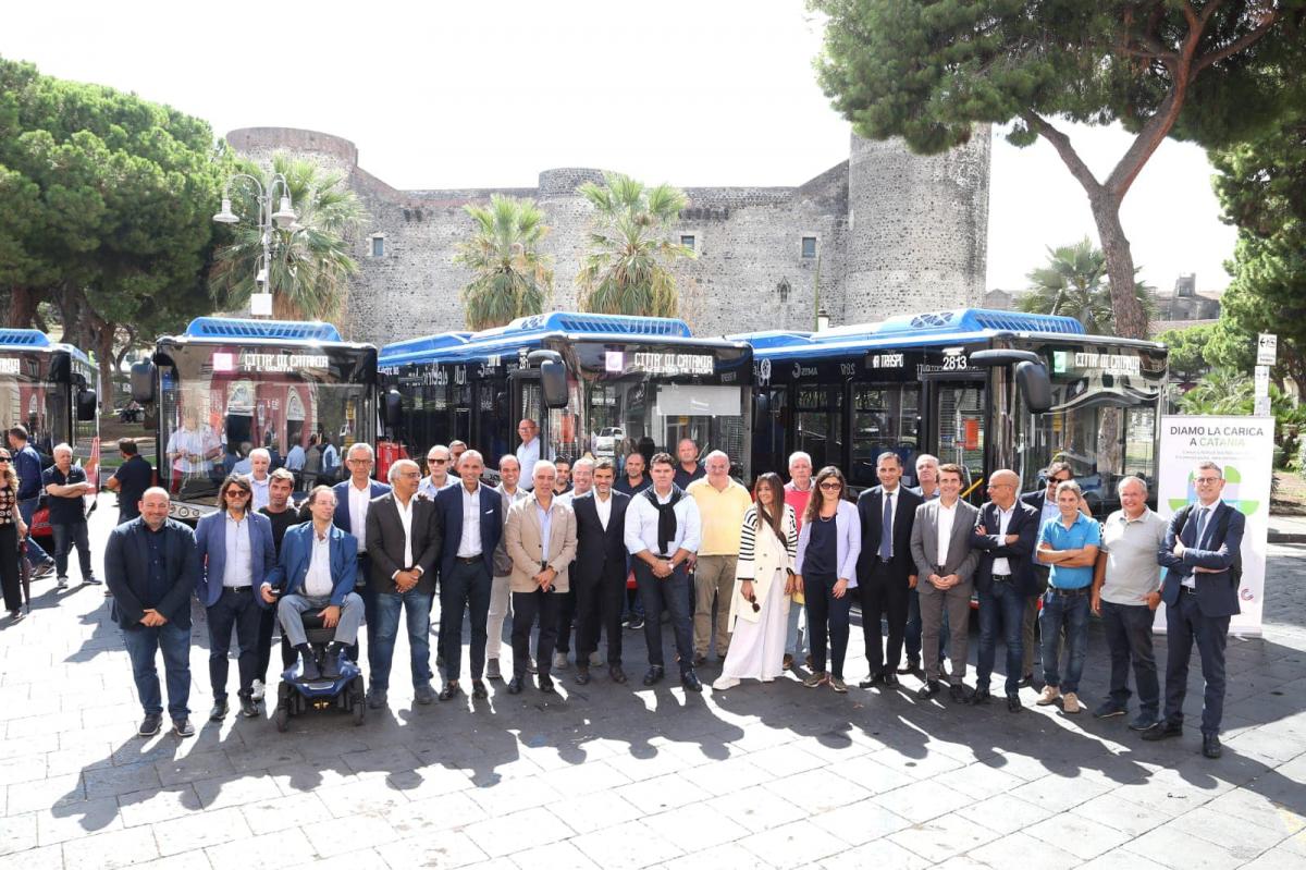 Elektrobusy přijíždí na Sicílii