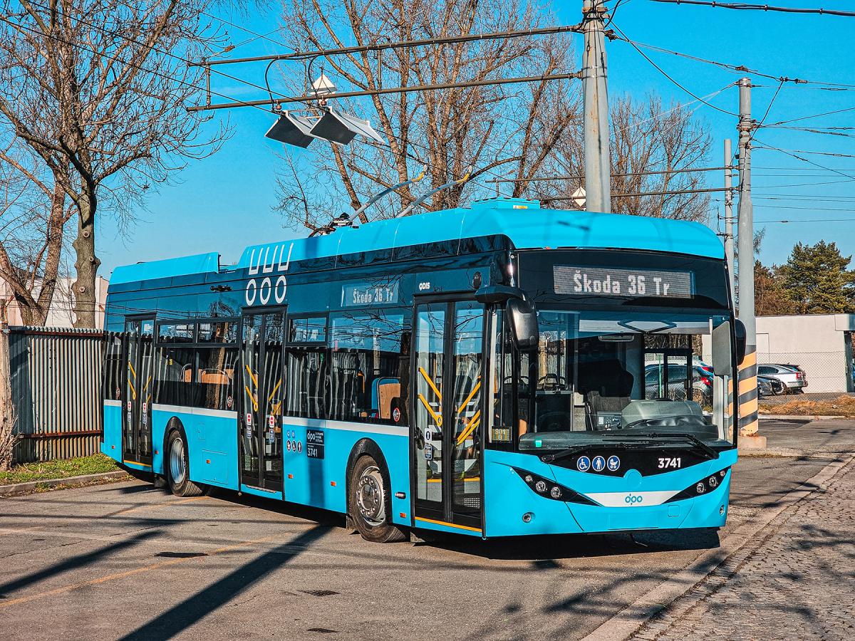 V Ostravě jsou všechny trolejbusy Škoda 36 Tr