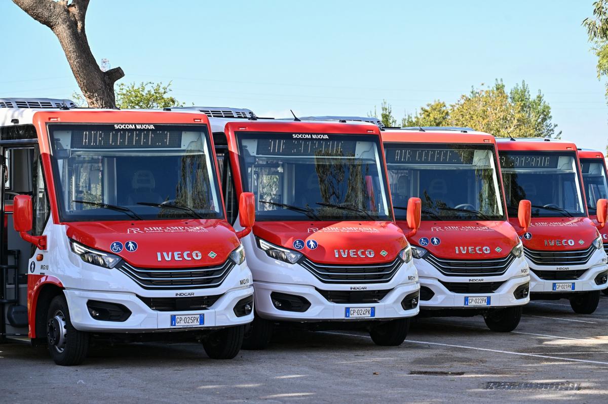 Iveco Bus dodává do Kampánie 196 autobusů Crossway a Daily