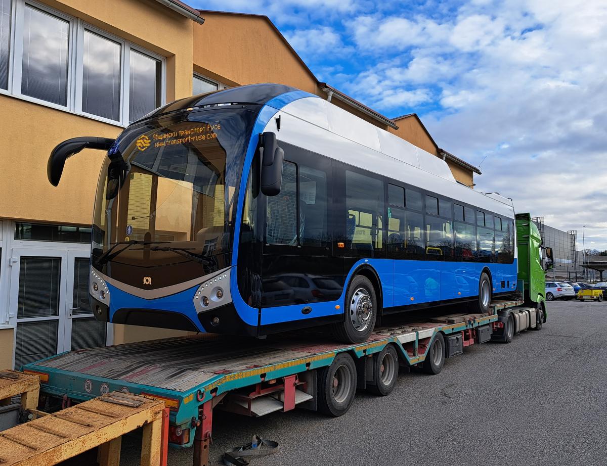SOR Libchavy začal s dodávkami trolejbusů TNS do Ruse