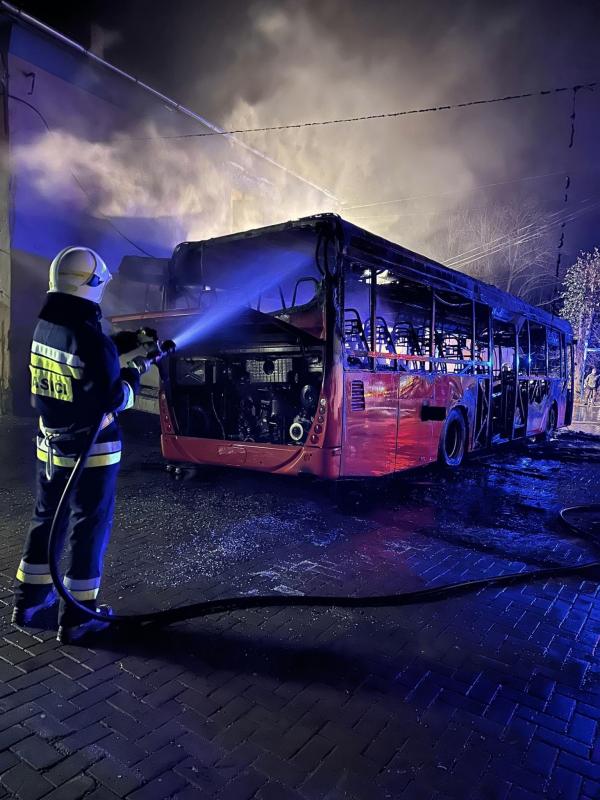 Na Slovensku shořely dva autobusy Irisbus