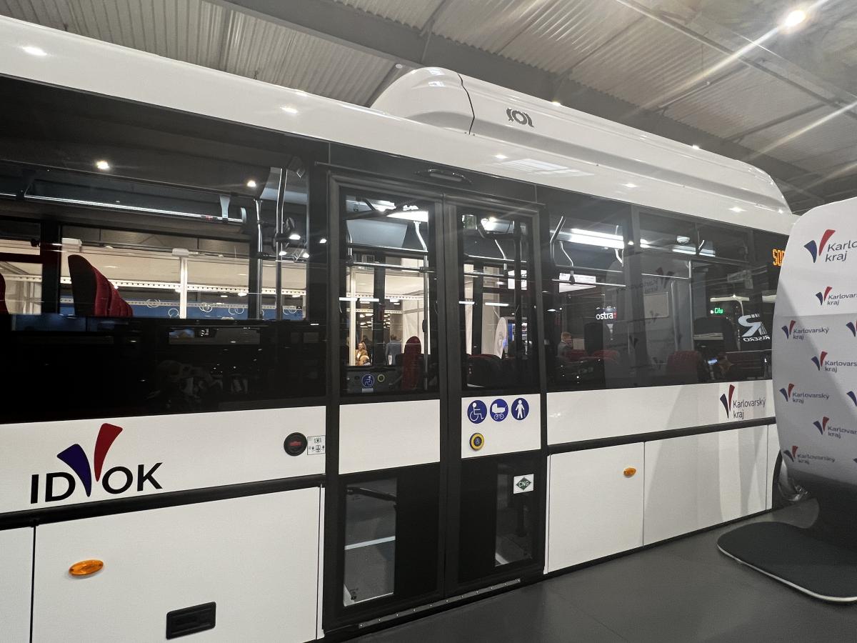 Vodíkový SOR NSF 12 v premiéře na Czechbusu 