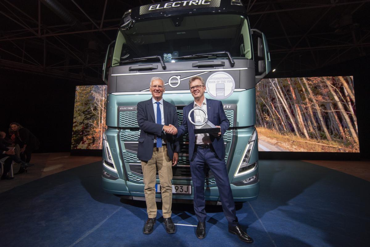 Volvo FH Electric získalo ocenění &quot;Truck of the Year 2024&quot;