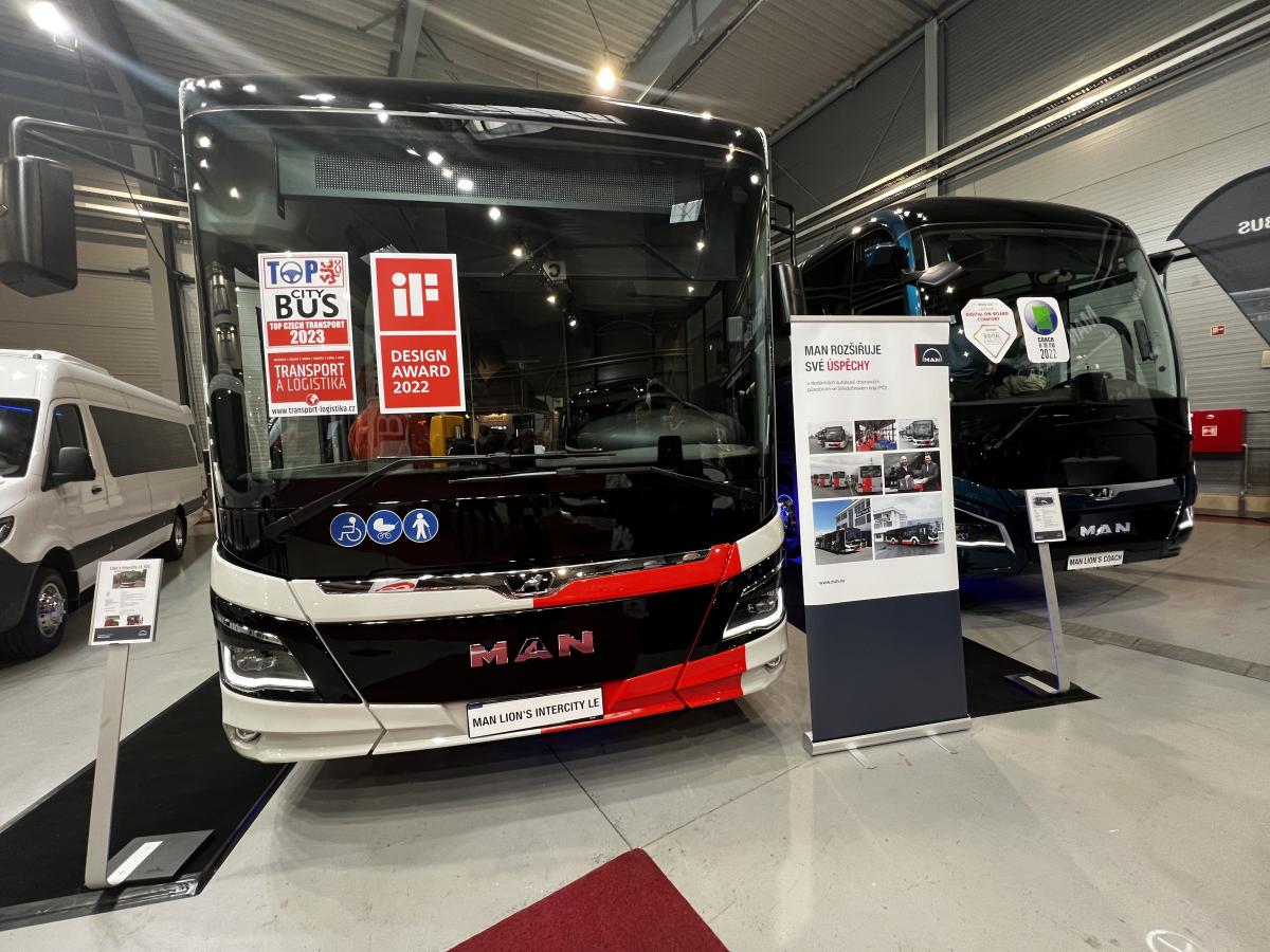 MAN Lion's City 18 E premiérově na veletrhu CZECHBUS 