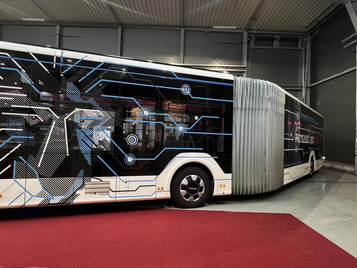 MAN Lion's City 18 E premiérově na veletrhu CZECHBUS 