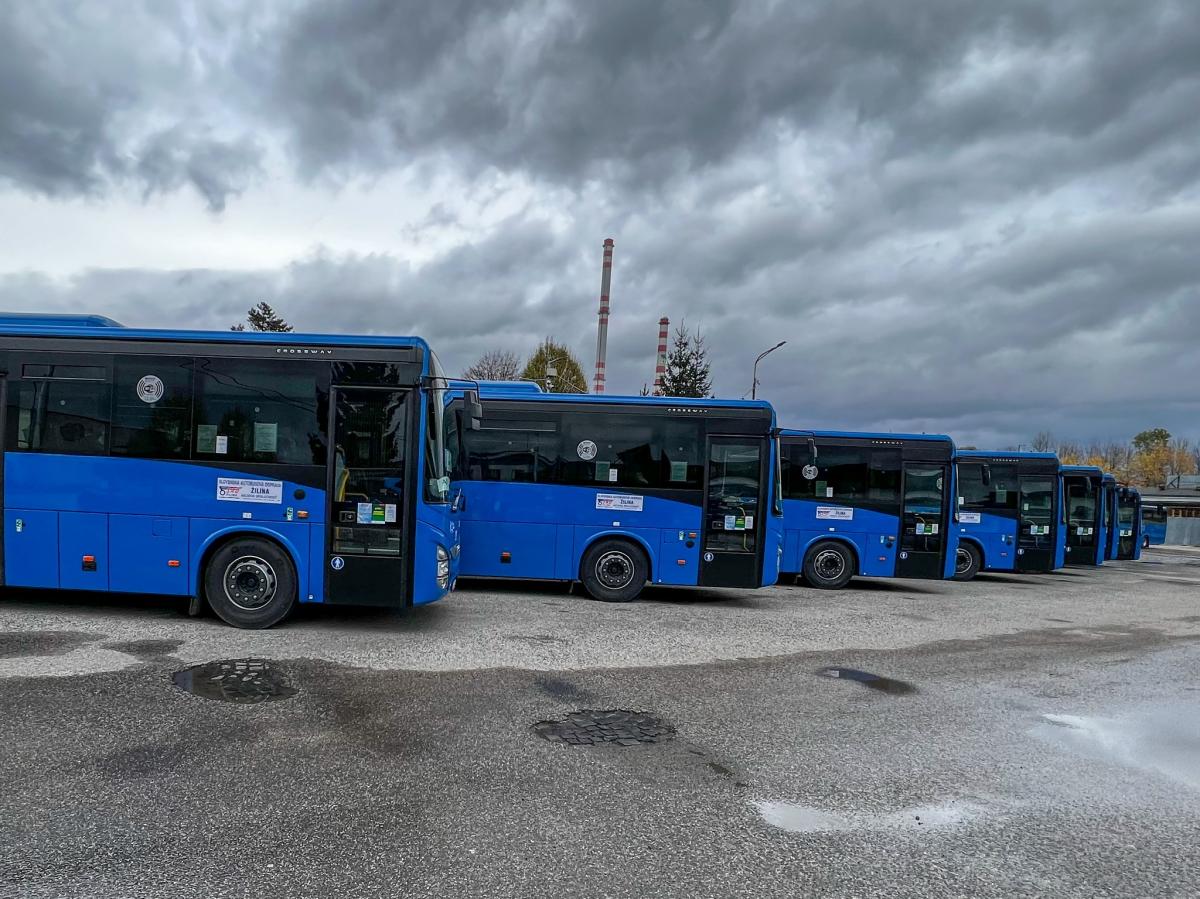 SAD Žilina sází na české autobusy CROSSWAY