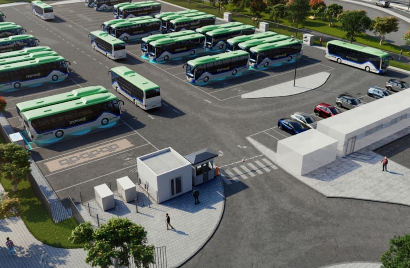 První nabíjecí bezdrátový terminál pro autobusy