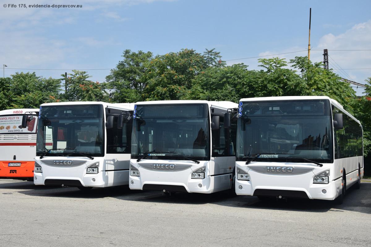 Velký nákup autobusů IVECO BUS pro Košický kraj