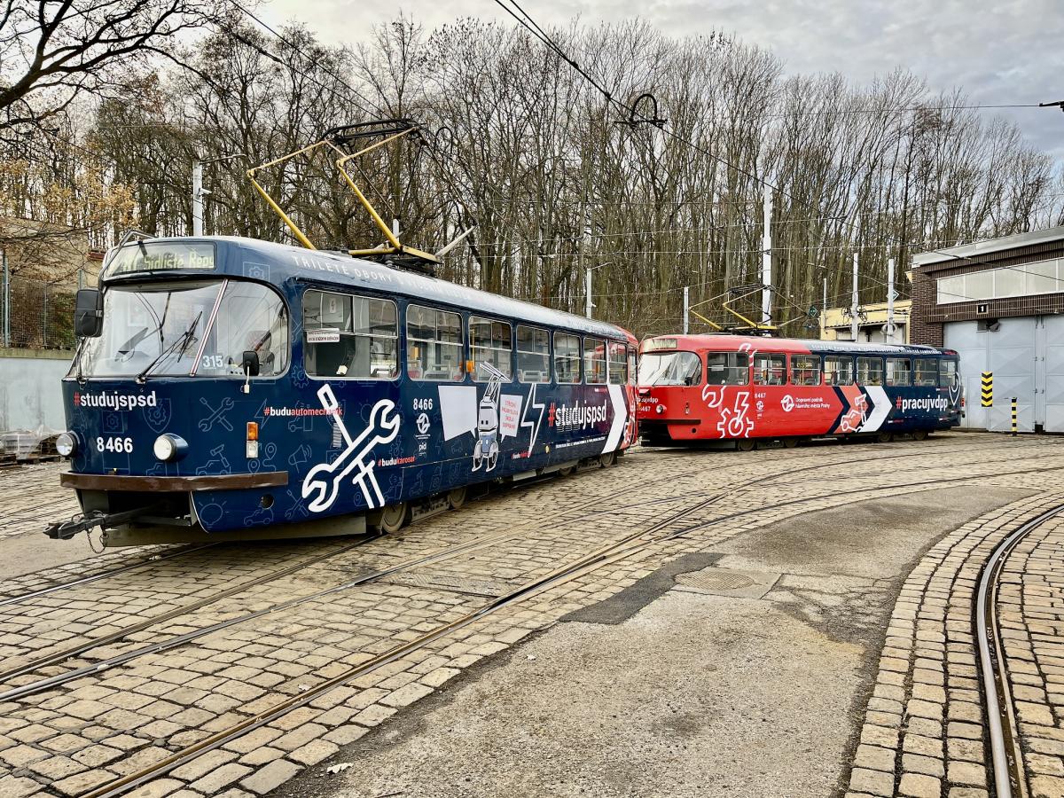 Prahou bude jezdit náborová &quot;školní&quot; tramvaj T3 