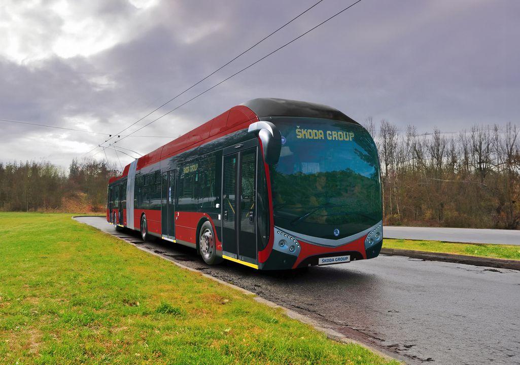 Do Českých Budějovic zamíří 35 nových trolejbusů Škoda 33Tr s bateriemi