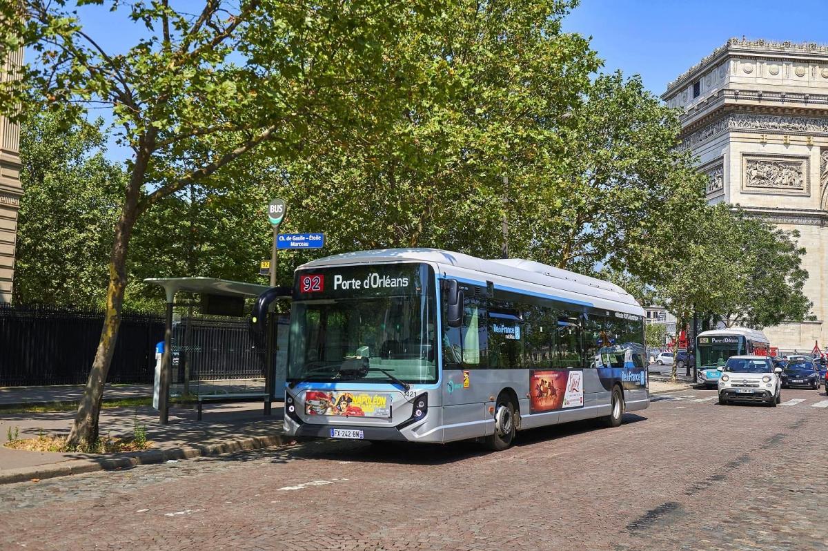 Region Île-de-France dostane 3 500 nových "čistých" autobusů